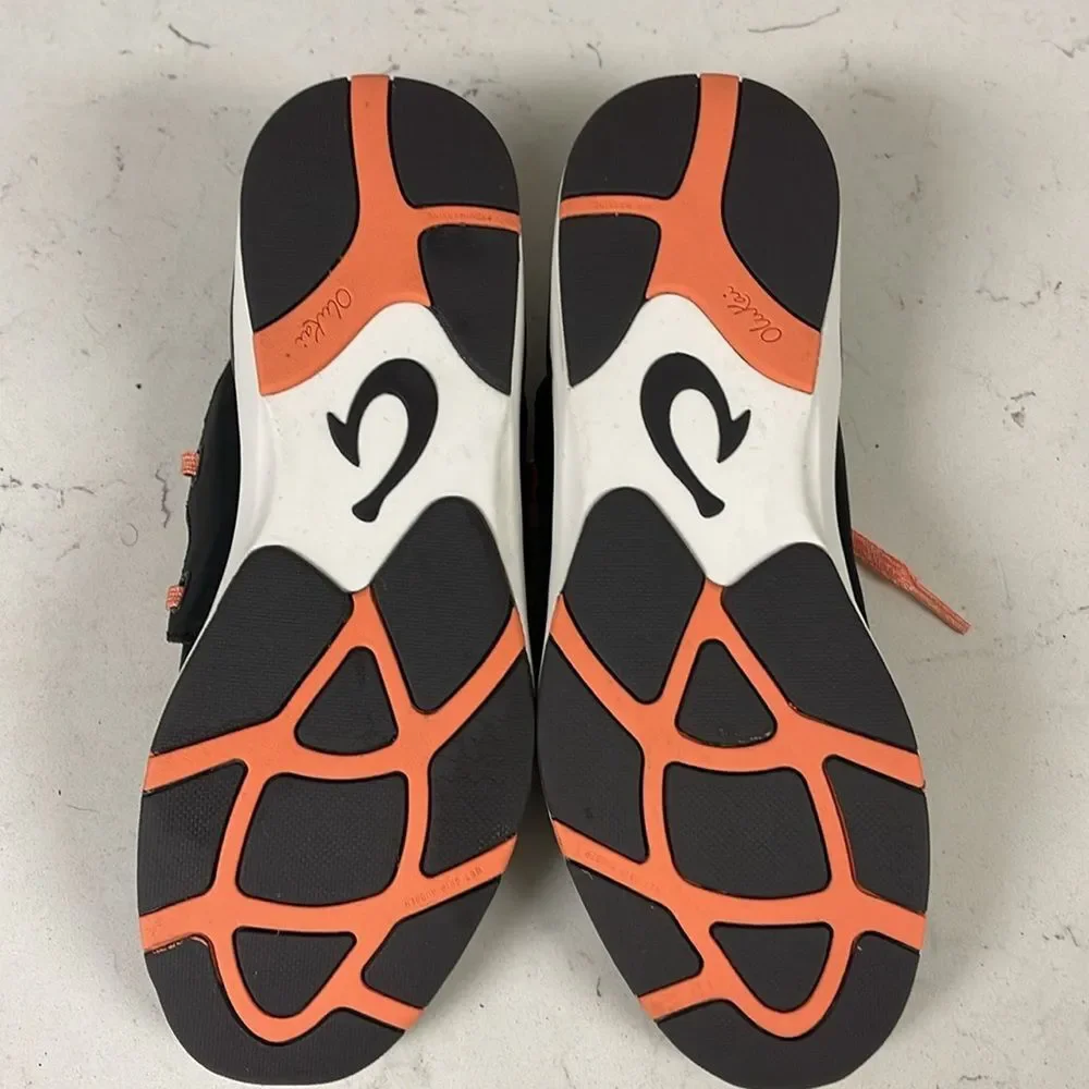 OLUKAI MIKI LI SHOES - WOMEN'S PAVEMENT/BLACK 8
